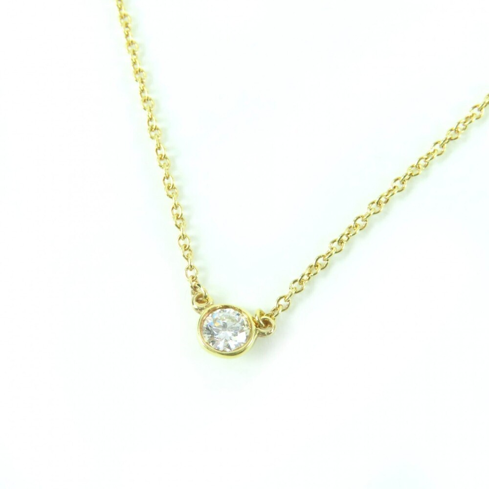 TIFFANY Authentic Gold Diamond Necklace